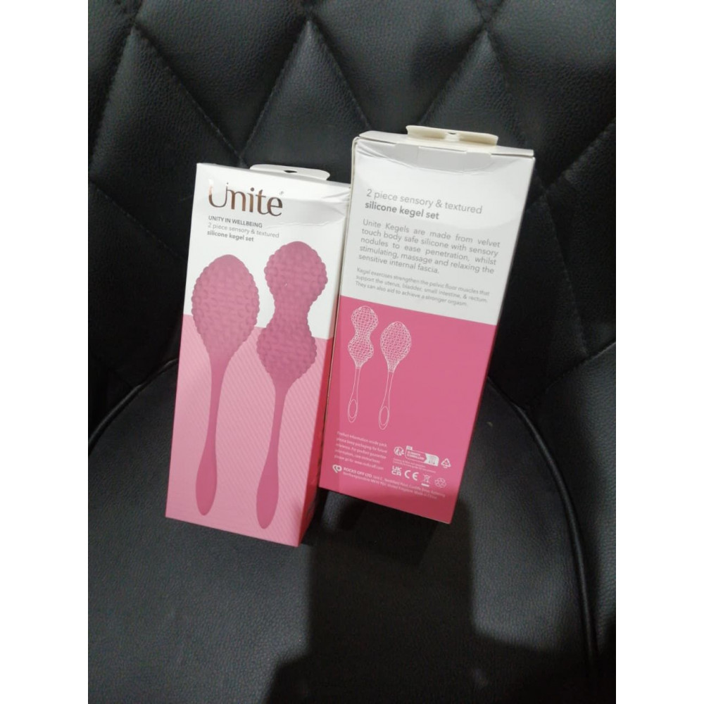 Секс игрушки - Тренажер Кегеля Unite Silicone Kegel Set (мятая упаковка!!!) 1
