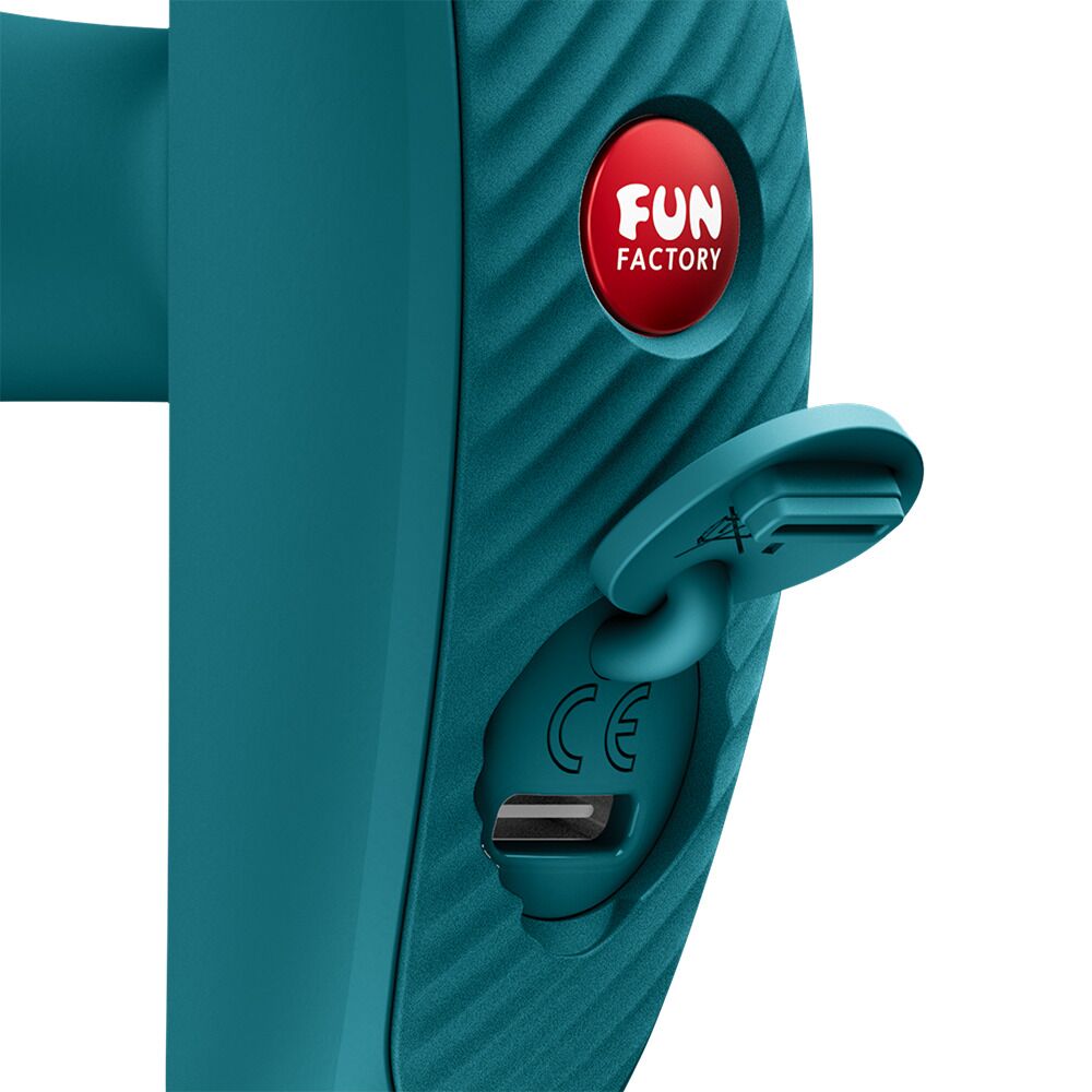  - Анальна пробка Fun Factory Bootie Vibe Bottle Green 6