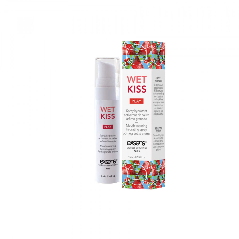 Оральні змазки - Спрей для посилення слиновиділення EXSENS Wet Kiss Pomegranate 15 мл