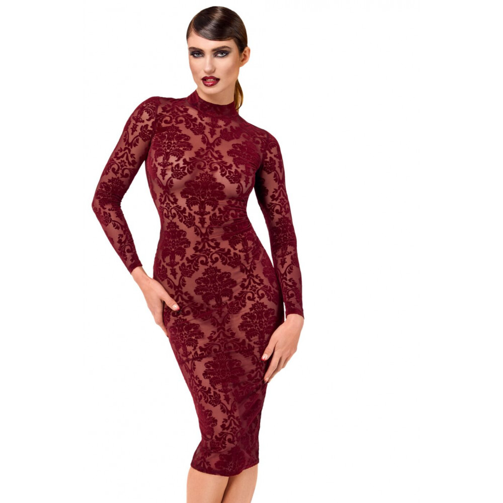  - Сукня Noir Handmade F384 Kink Royal midi dress XS