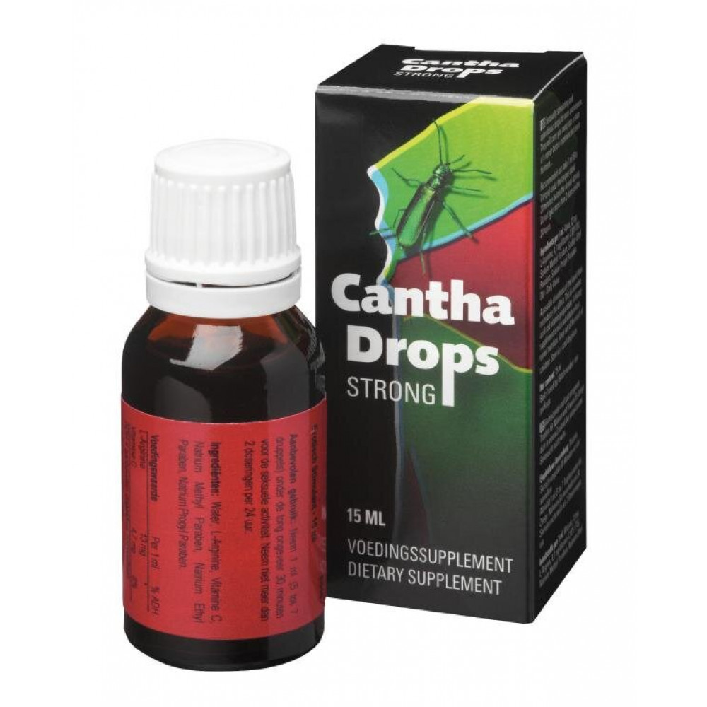 Лубриканты - Возбуждающие капли для двоих Cantha Drops Strong ( 15 ml )