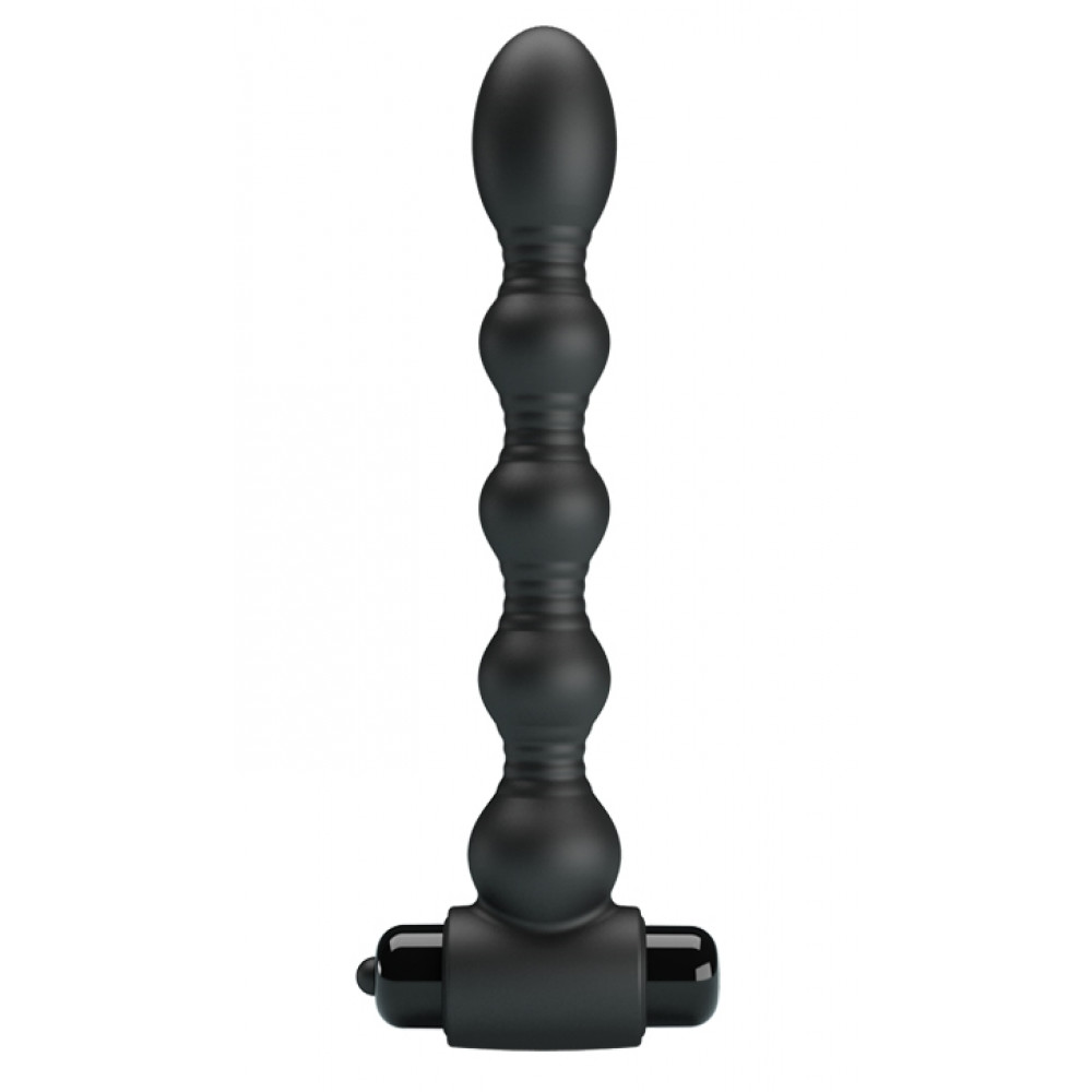 Анальные игрушки с вибрацией - Анальная цепочка MR PLAY - Vibrating Anal Plug, BI-040105-MR 2