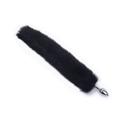 Анальная пробка с хвостом SKN-L32 (размер S)