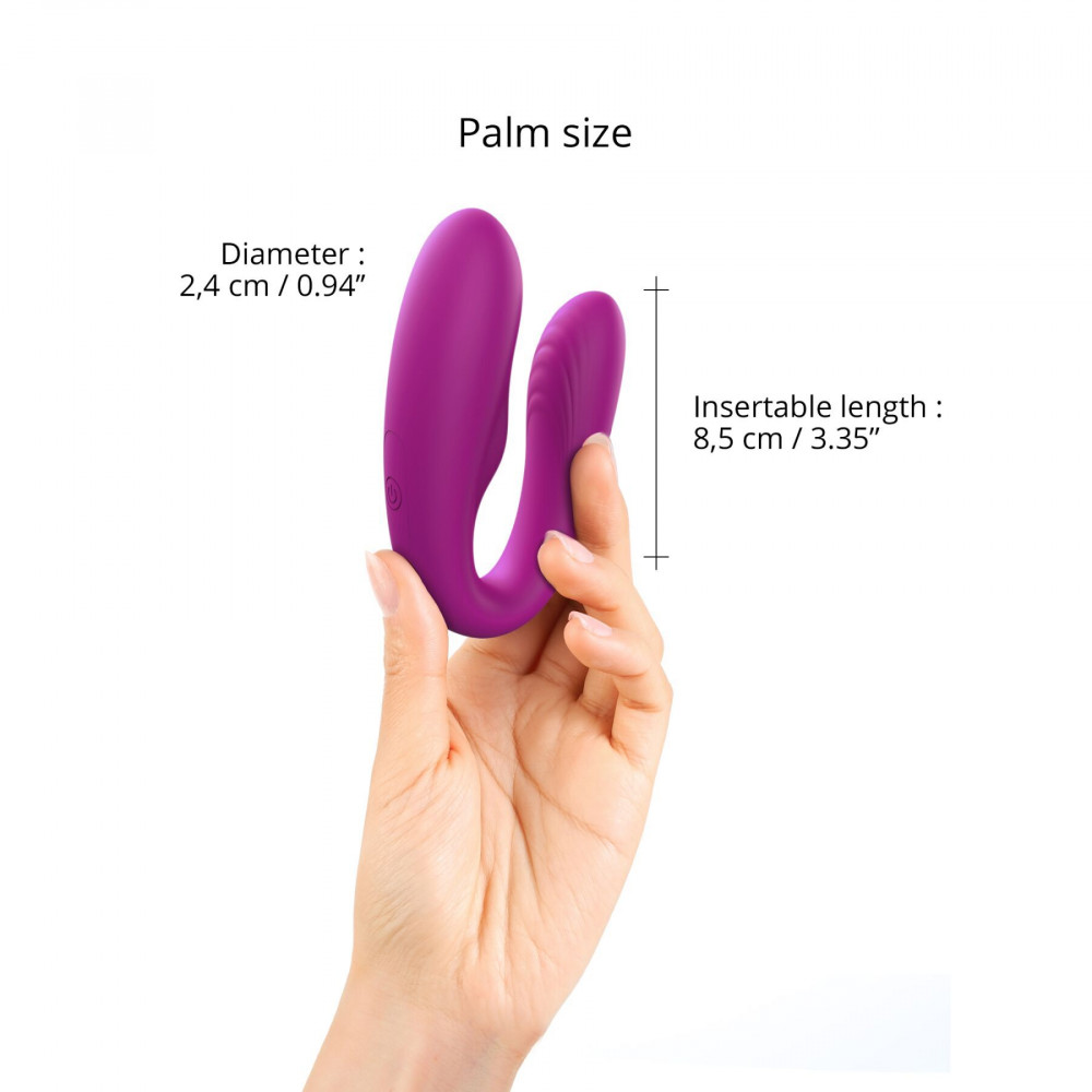 Секс игрушки - Вибратор для пар с пультом ДУ Love To Love MATCH UP - SWEET ORCHID (мятая упаковка!!!) 6