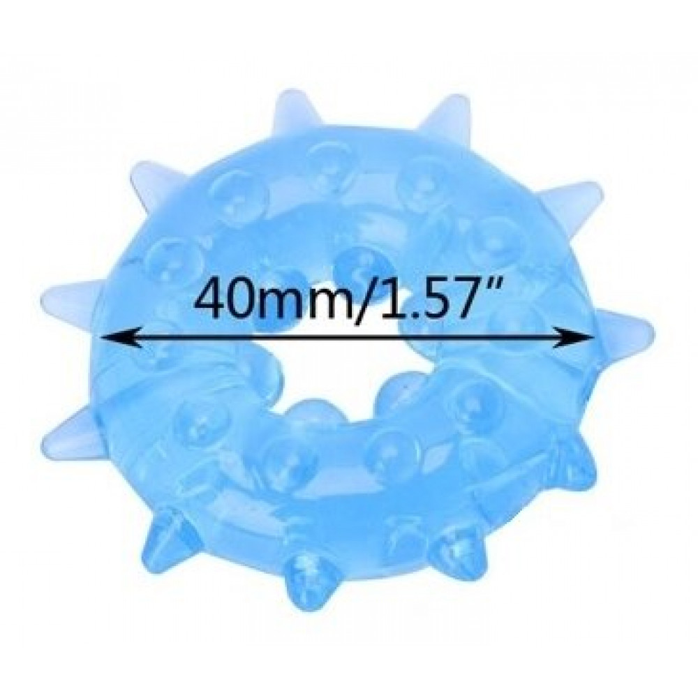 Разное - Кольцо эрекционное AR020 Blue 1