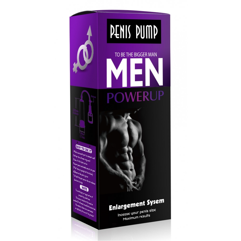 Разное - Вакуумная помпа CANWIN Penis Pump Men Powerup - P128 8