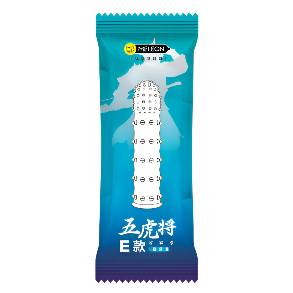 Різне - Стимулююча насадка-презерватив Meleon AR034 B 3