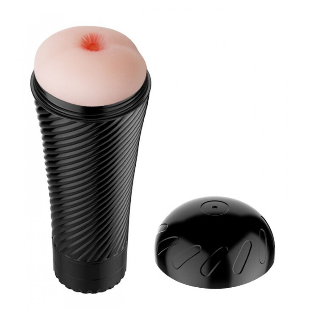 Мастурбаторы вагины - Мастурбатор анус с вибрацией - Pink Butt, BM-00900T31Z-2 7