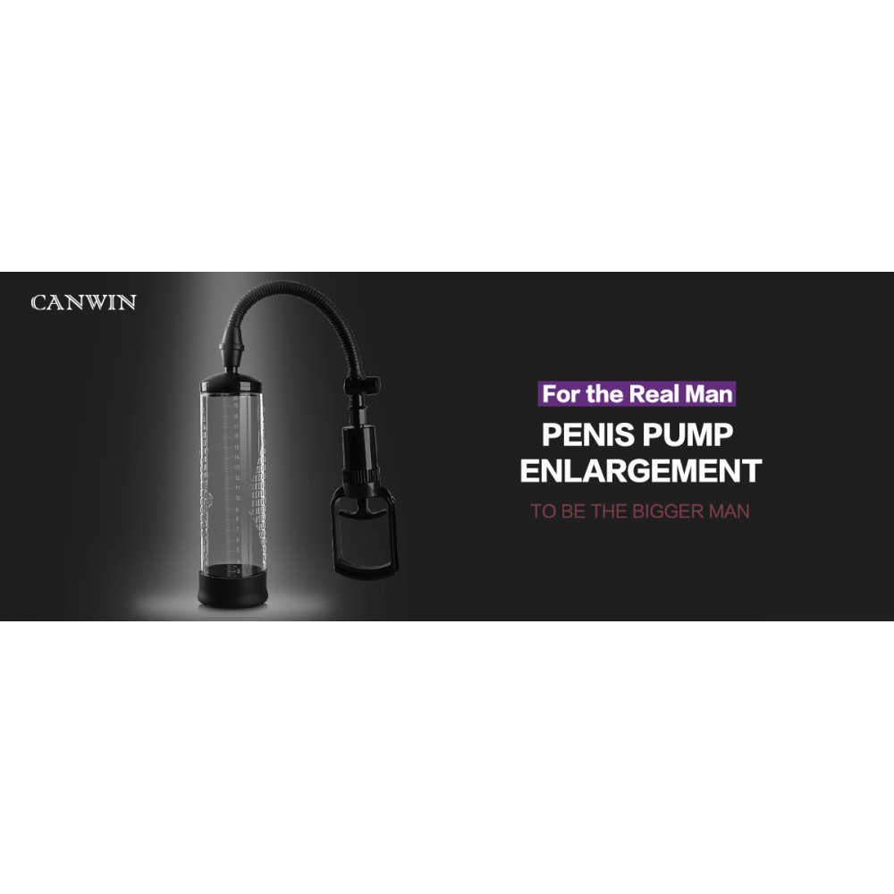 Разное - Вакуумная помпа CANWIN Penis Pump Men Powerup - P128 9