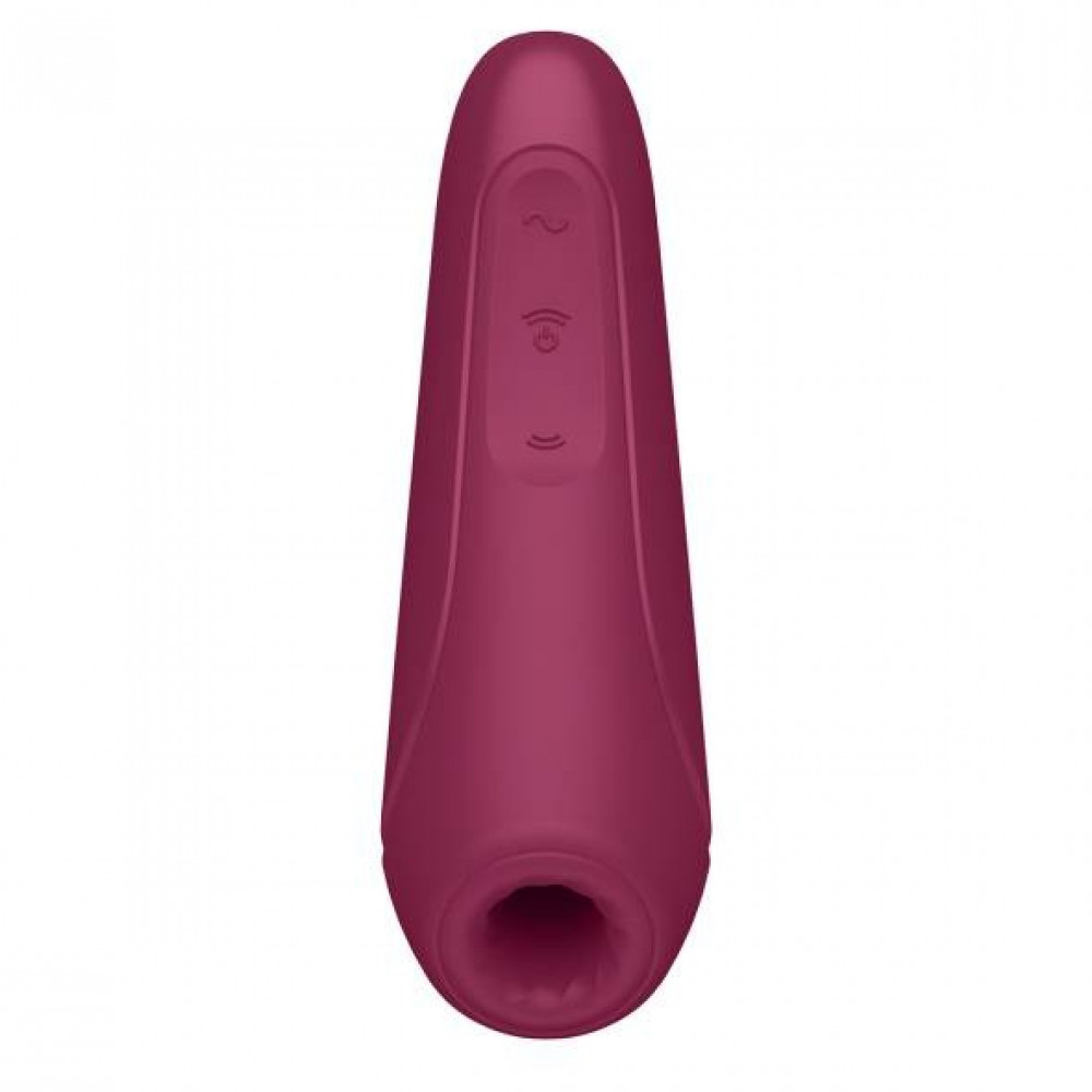 Разное - Бесконтактный стимулятор клитора Satisfyer Curvy 1+ бордовый 1