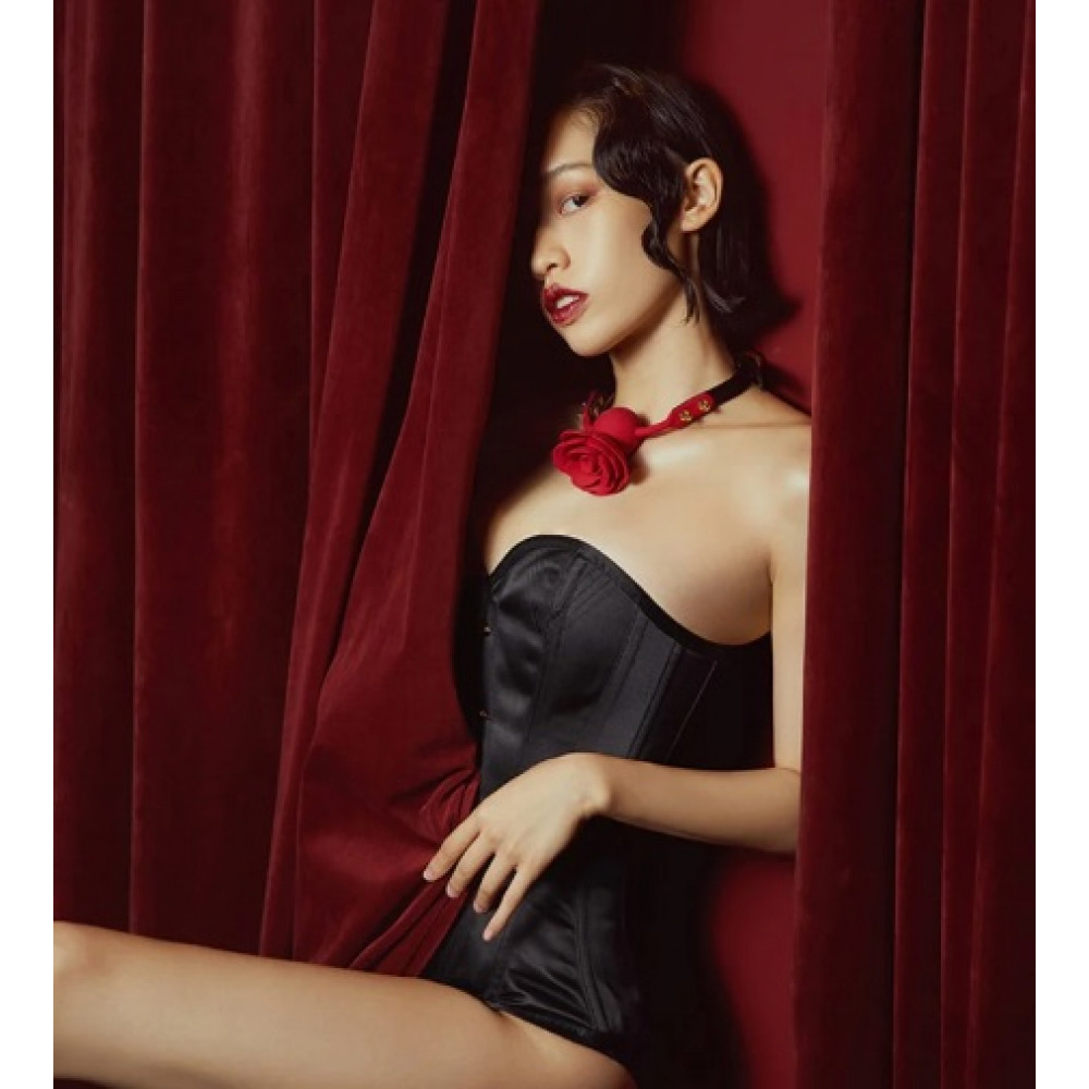 Різне - Корсет UPKO Black overbust corset Black-L 6