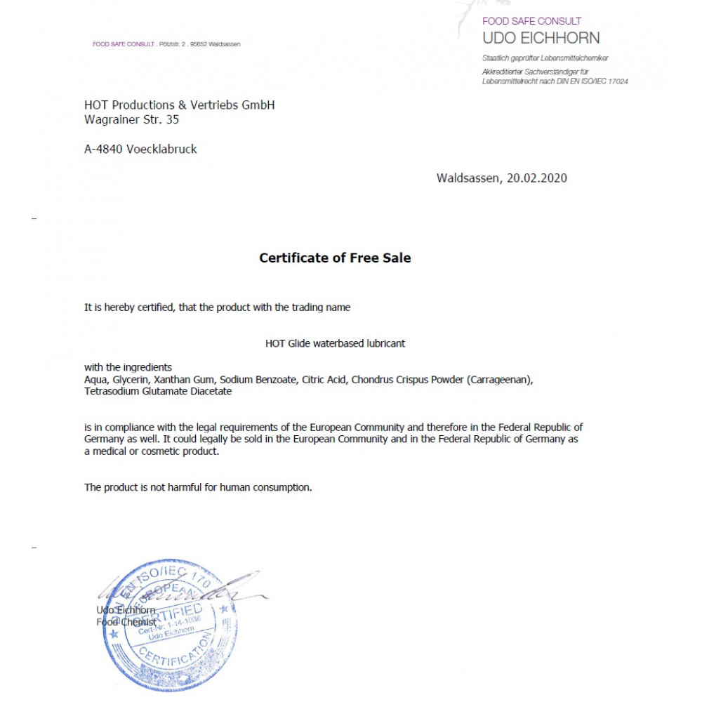 Разное - Лубрикант на водной основе GLIDE, 30 мл 3