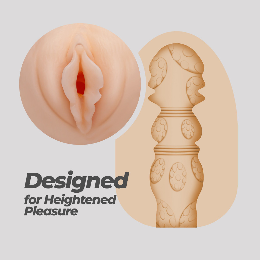 Мастурбатори без вібрації - Мастурбатор-яйце, вагіна CRUSHIOUS EZY EGG THE Lover, реалістичний 5