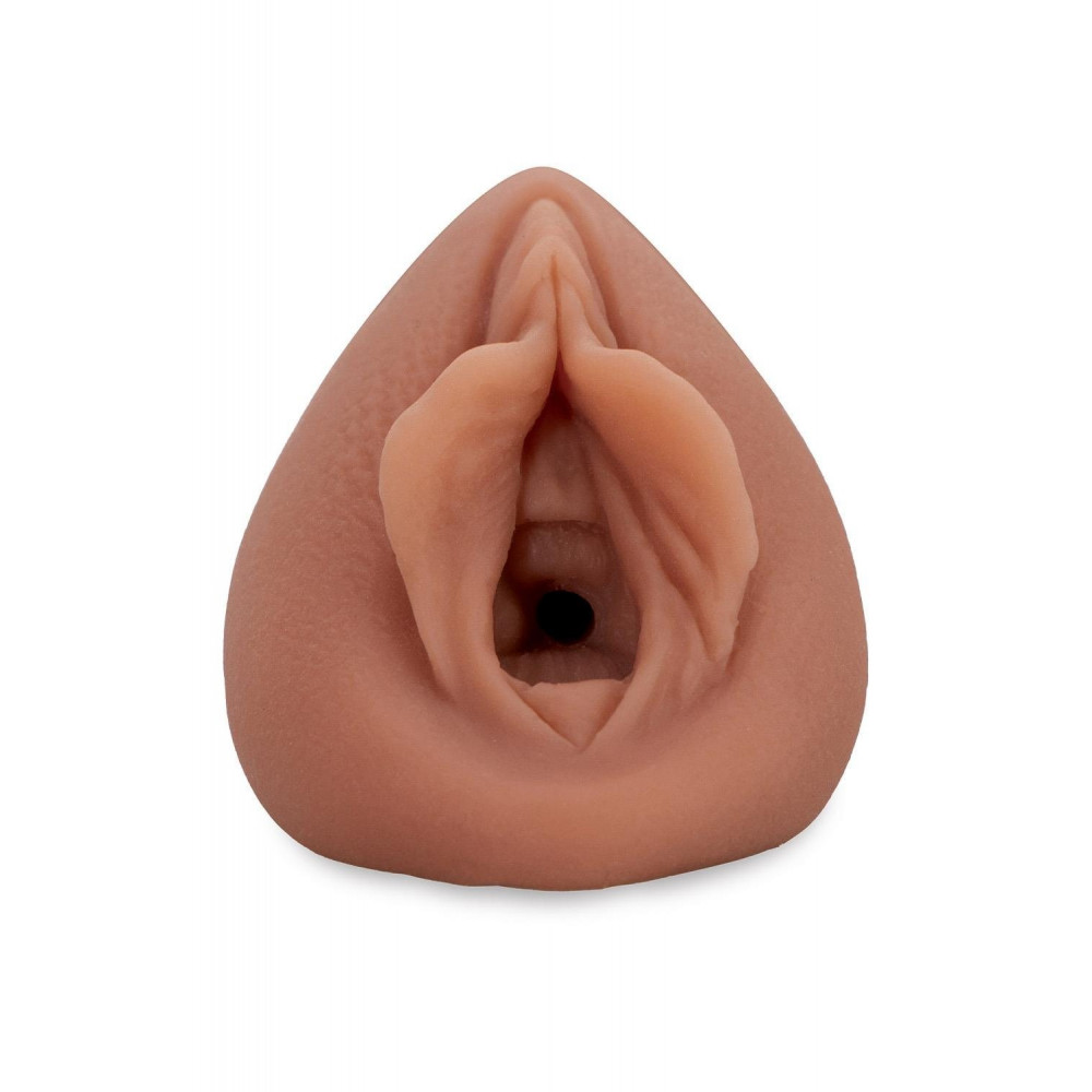 Мастурбатори без вібрації - Мастурбатор Pipedream PDX Extreme Sorority Snatch коричневий, 13.5 см 3