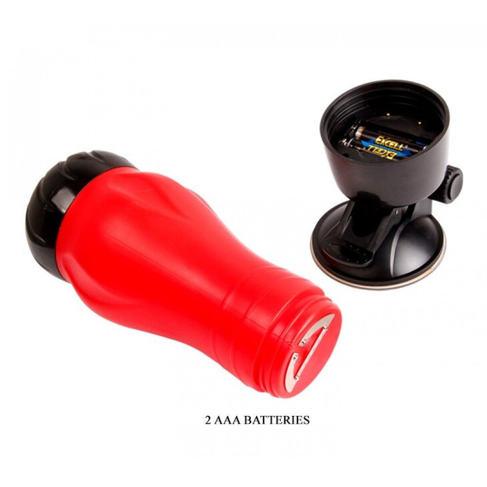 Різне - Мастурбатор ротик з вібрацією CRAZY Bull-Flora, BM-00900T47Z-2 8