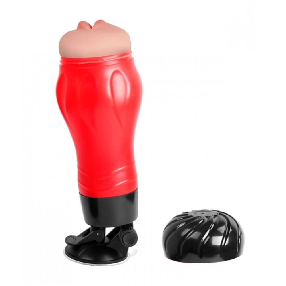 Різне - Мастурбатор ротик з вібрацією CRAZY Bull-Flora, BM-00900T47Z-2 4