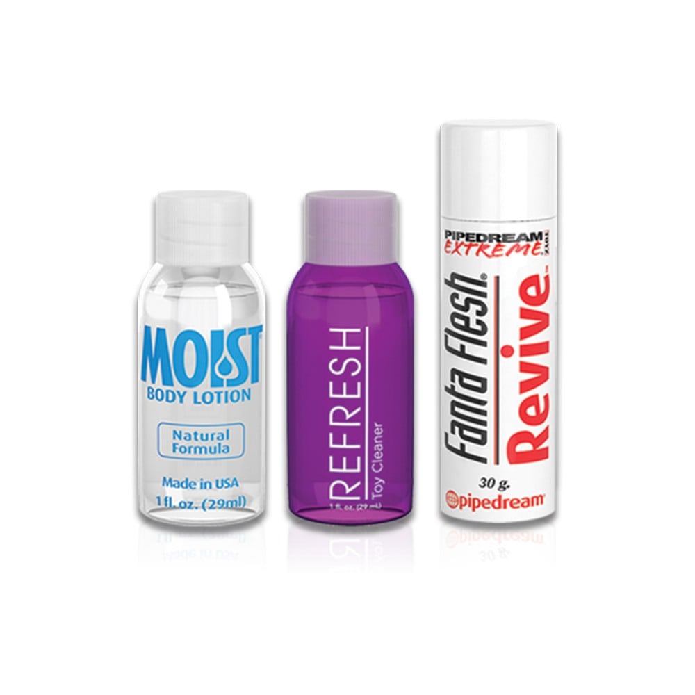 Різне - Набір з 3-х мастурбаторів Pipedream Extreme ALL 3 HOLES Вагіна, Анус та Рот 3