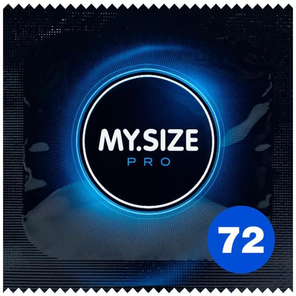 Презервативы - Презервативы латексные My.Size Extra Large 72 мм (цена за упаковку, 3 шт.) 1