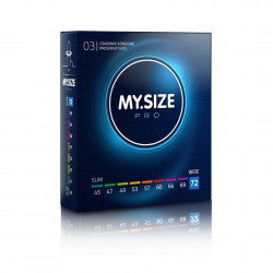 Презервативы латексные My.Size Extra Large 72 мм (цена за упаковку, 3 шт.)