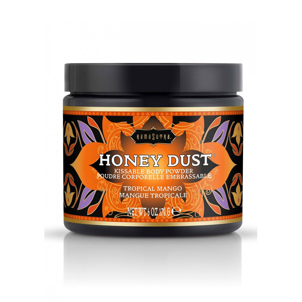 Интимная косметика - Съедобная пудра Kamasutra Honey Dust Tropical Mango 170ml