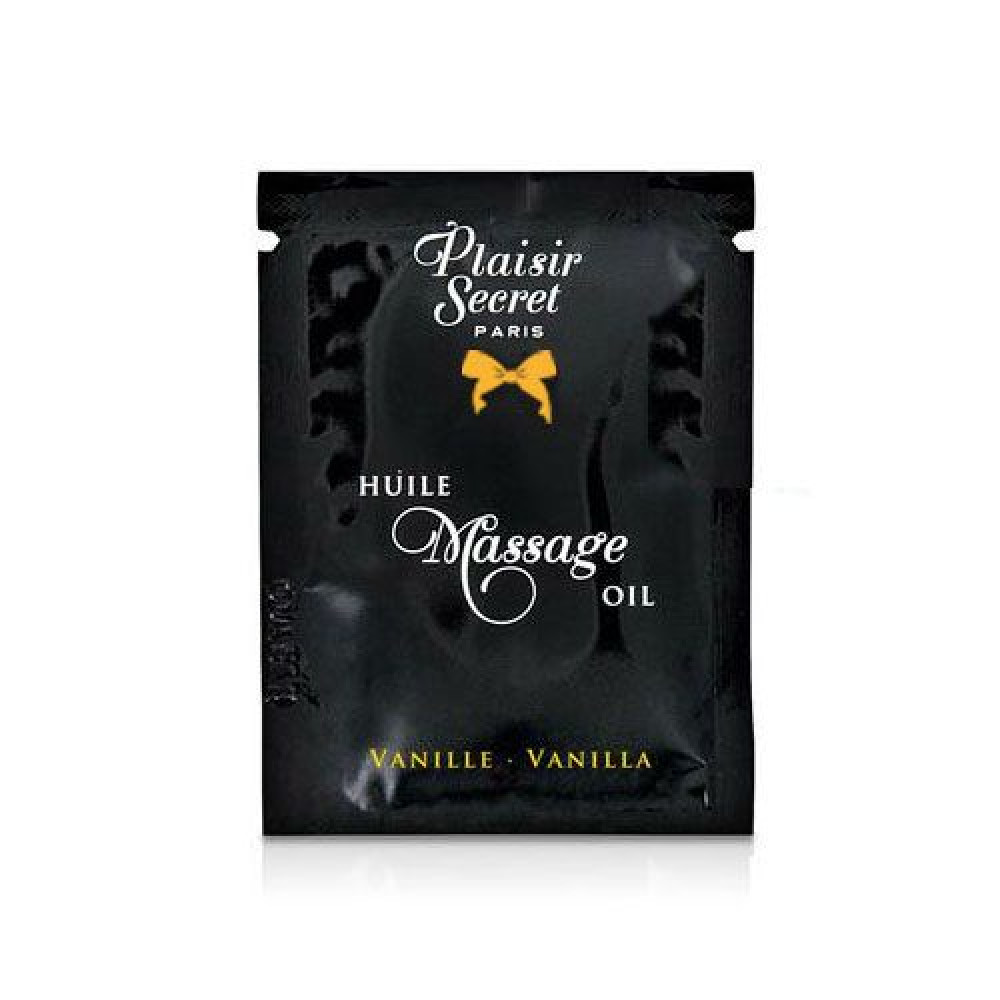 Массажные масла - Пробник массажного масла Plaisirs Secrets Vanilla (3 мл)