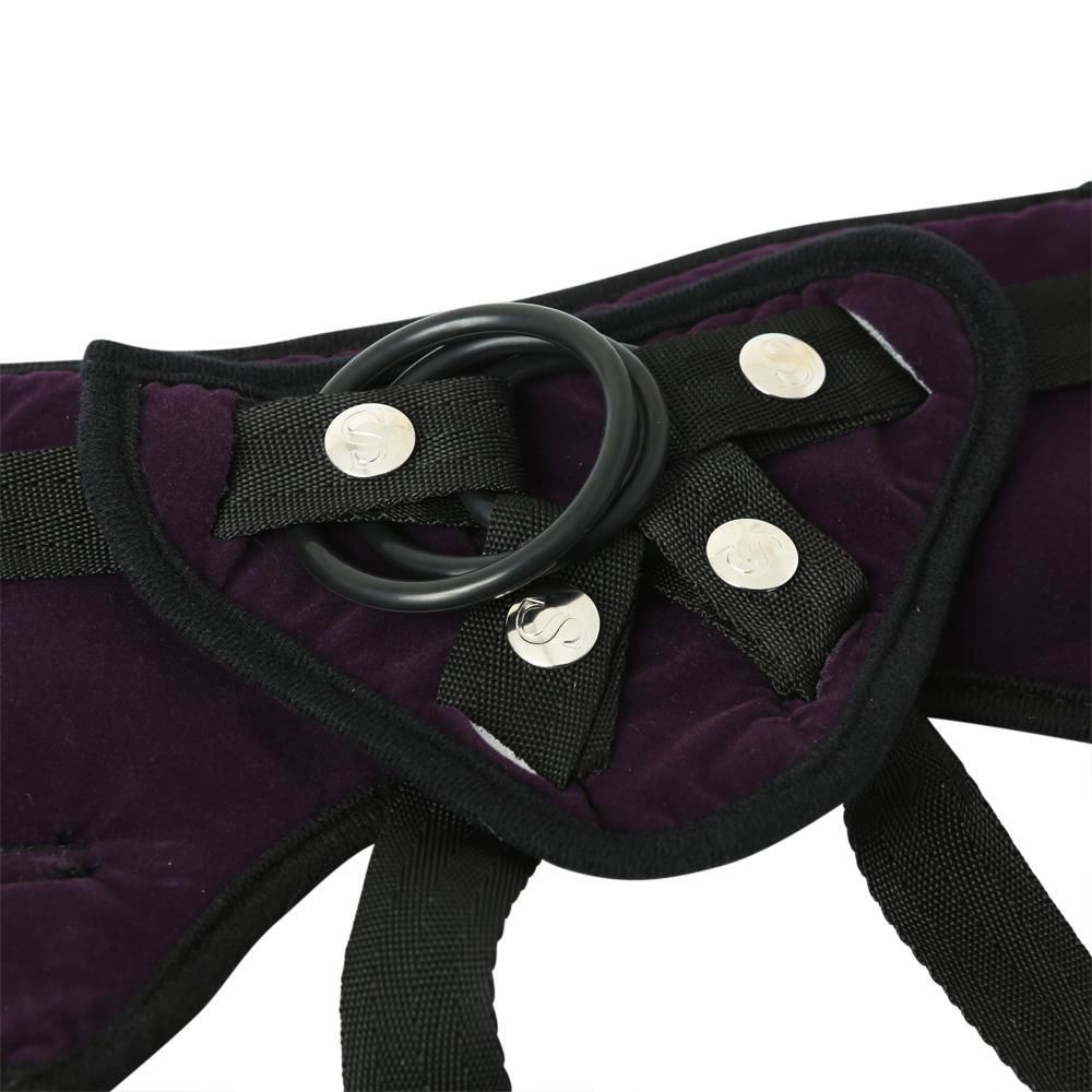 Женское эротическое белье - Трусы для страпона Sportsheets - Lush Strap On Purple 4
