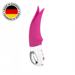 Вибратор для клитора Fun Factory VOLTA blackberry, гибкий двойной кончик