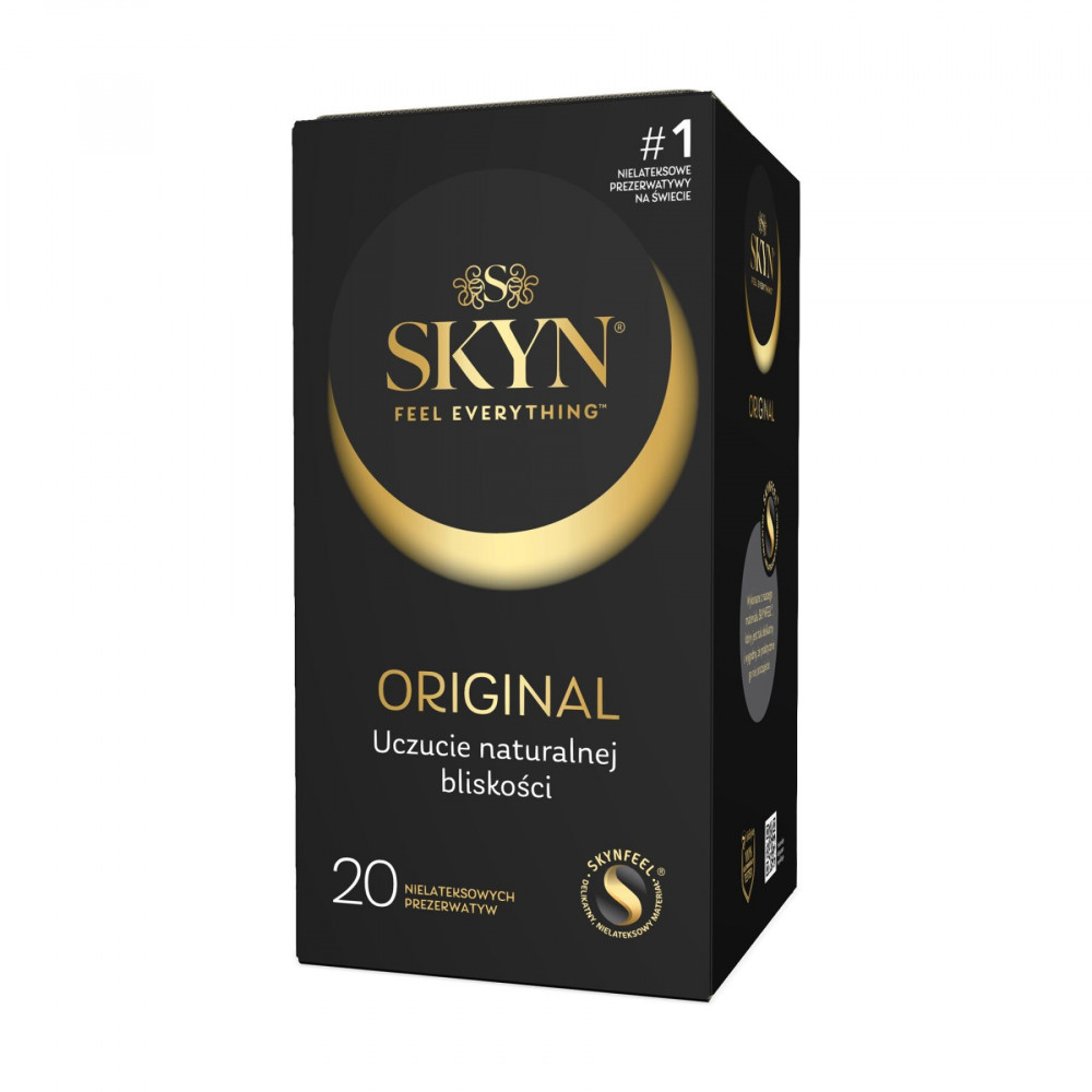 Презервативы - Безлатексные премиум-презервативы SKYN Original 20 шт