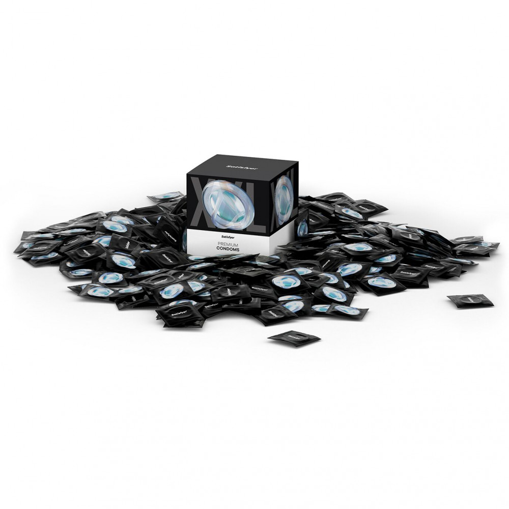 Різне - Набір презервативів Satisfyer Premium Condoms XXL (64 мм) 100 шт