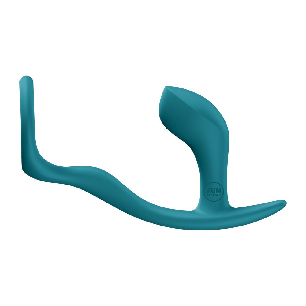  - Анальна пробка з ерекційним кільцем Fun Factory BOOTIE RING Bottle Green 1