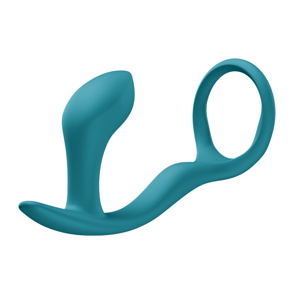  - Анальна пробка з ерекційним кільцем Fun Factory BOOTIE RING Bottle Green