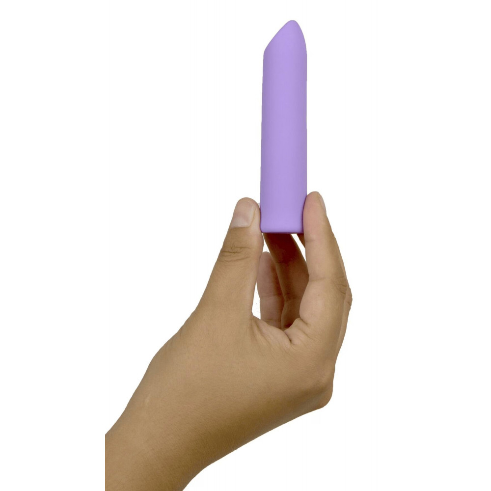 Вибропули и мини-вибраторы - Вибропуля S Pleasures Velvet Bullet Candy Purple 3
