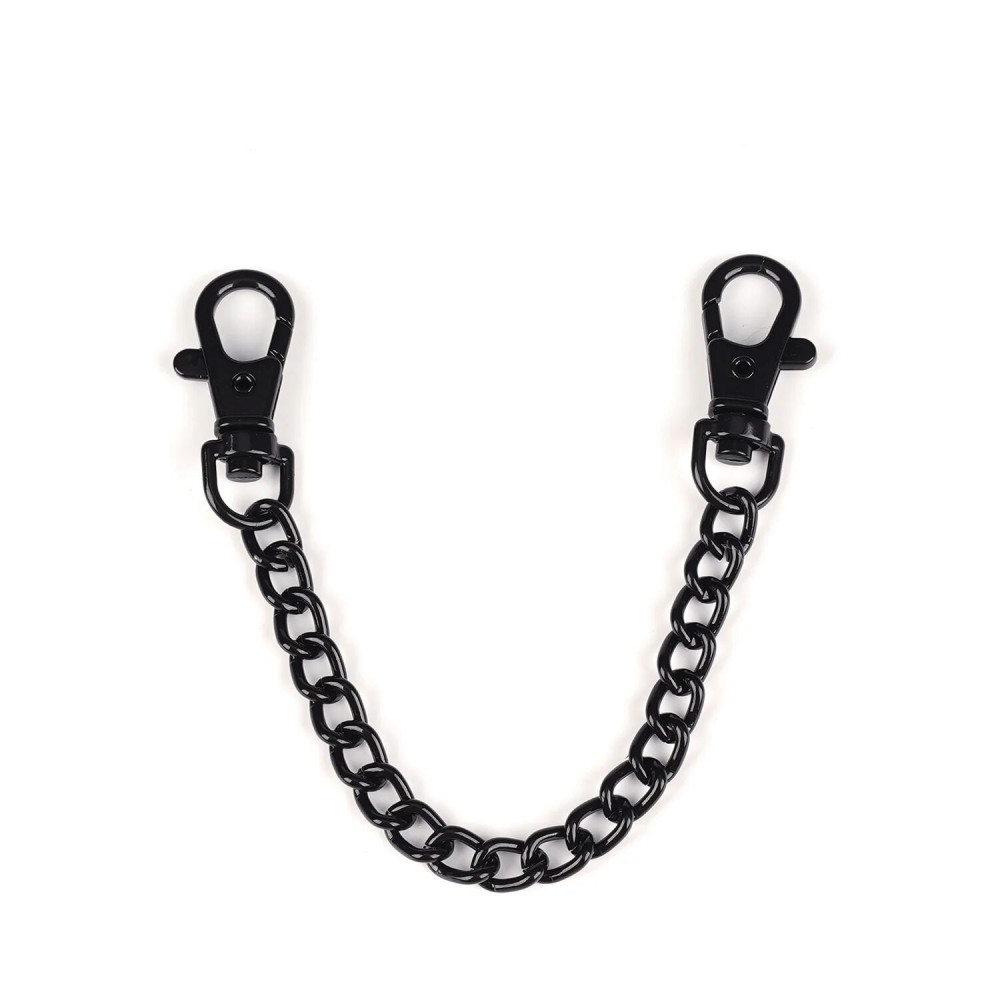 Наручники та обмеження - Поножі Liebe Seele Flower Rhythm - Black and Red Leather Flowers Hand Cuffs 3