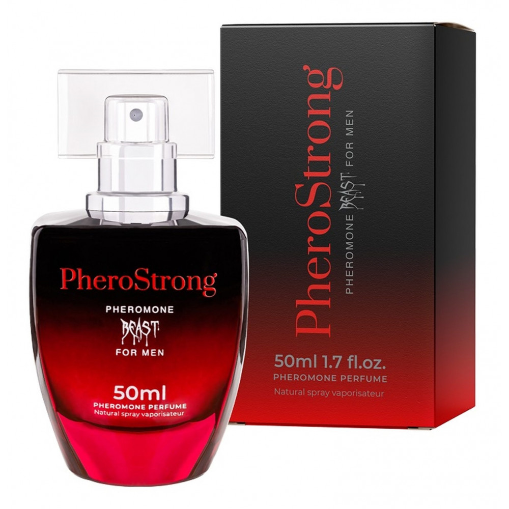 Різне - Туалетна вода із феромонами PheroStrong Beast For Men 50 ml, 3200067