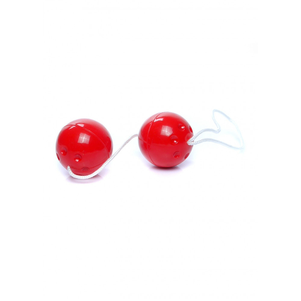 Вагинальные шарики - Вагинальные шарики Duo balls Red, BS6700027 5