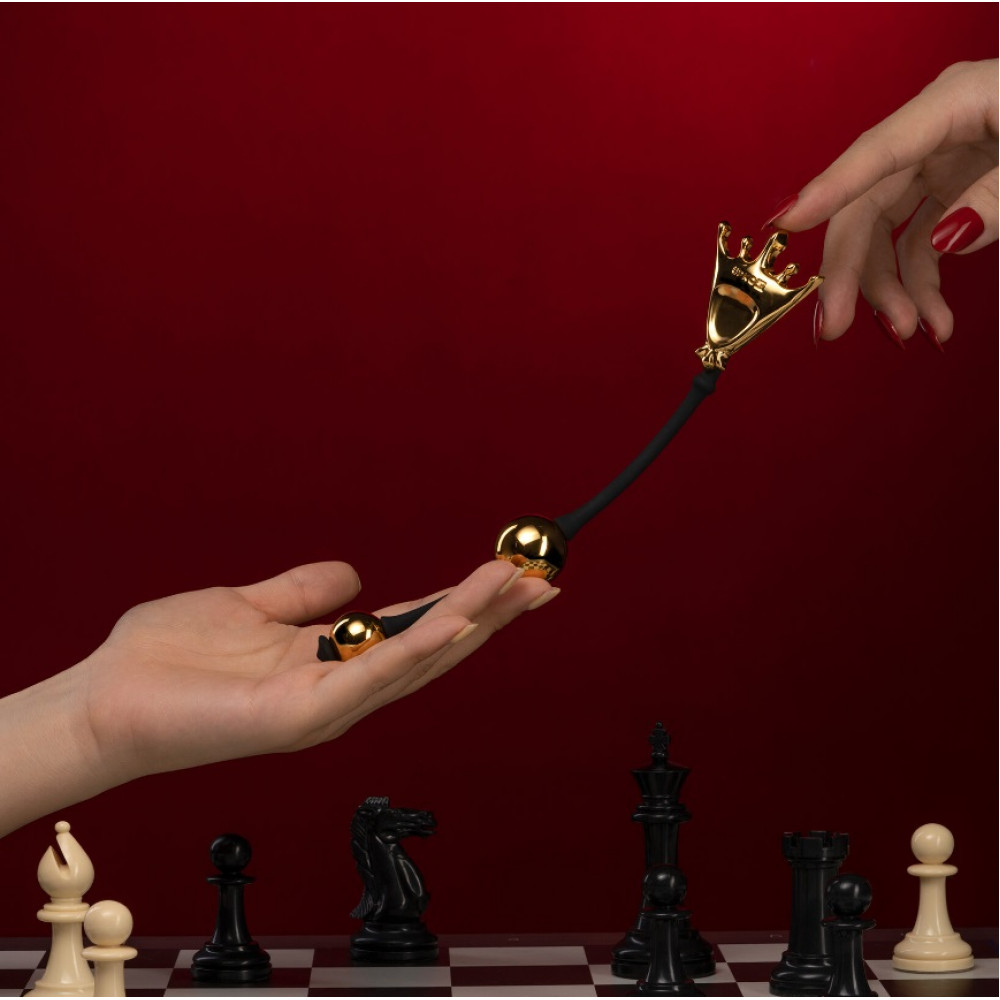 Різне - Вагінальні кульки Корольова (Ферзь) з колекції Шахи, UPKO The Chess Collection-Queen 1