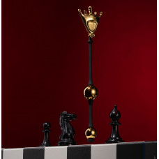 Вагінальні кульки Корольова (Ферзь) з колекції Шахи, UPKO The Chess Collection-Queen