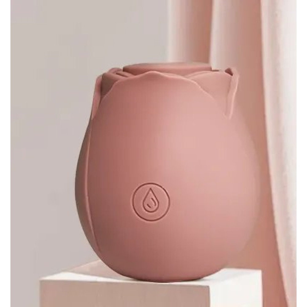 Різне - Вакуумний стимулятор клітора у вигляді троянди Sweet Em Velvet Lure, рожевий 5