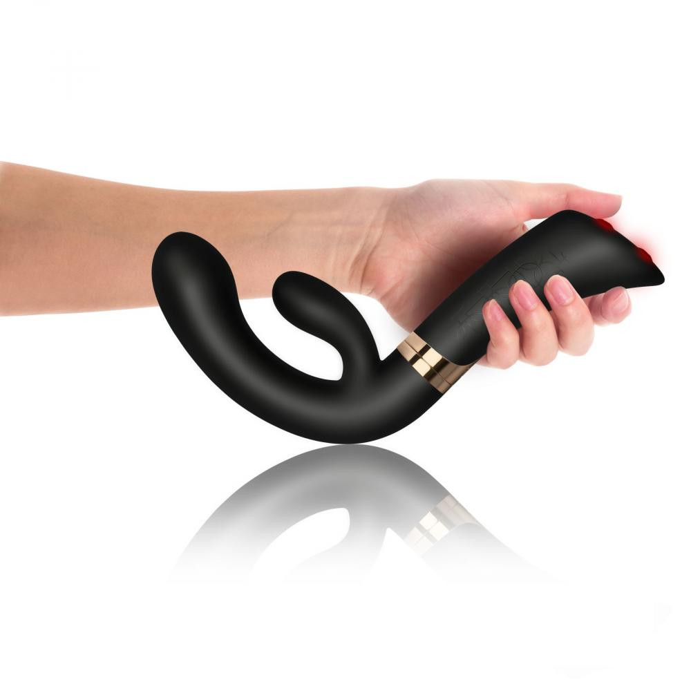 Стимулятор точки G - Вибратор для точки G ROCKS-OFF - ENIGMA VIBRATOR BLACK 2