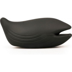 Вибратор для клитора в форме кита Iroha+ Yoru Tenga, медицинский силикон, черный