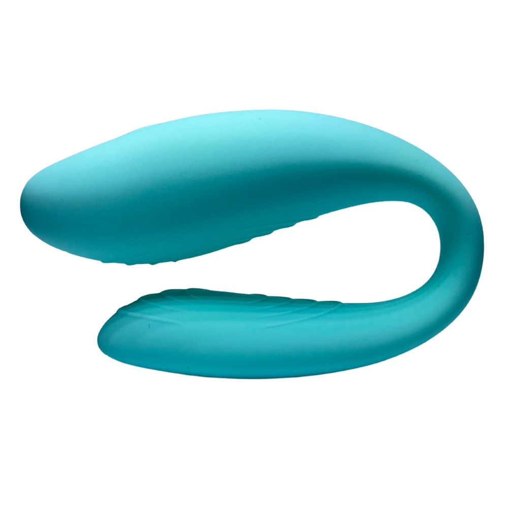 Игрушки для пар - Вибратор для пар Passion Play с пультом, 18 режимов вибрации, бирюзовый 2