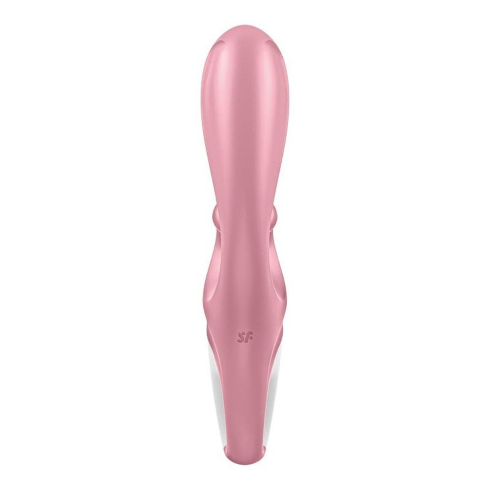 Разное - Вибратор-кролик Satisfyer Hug Me с подключением к приложению, розовый 4