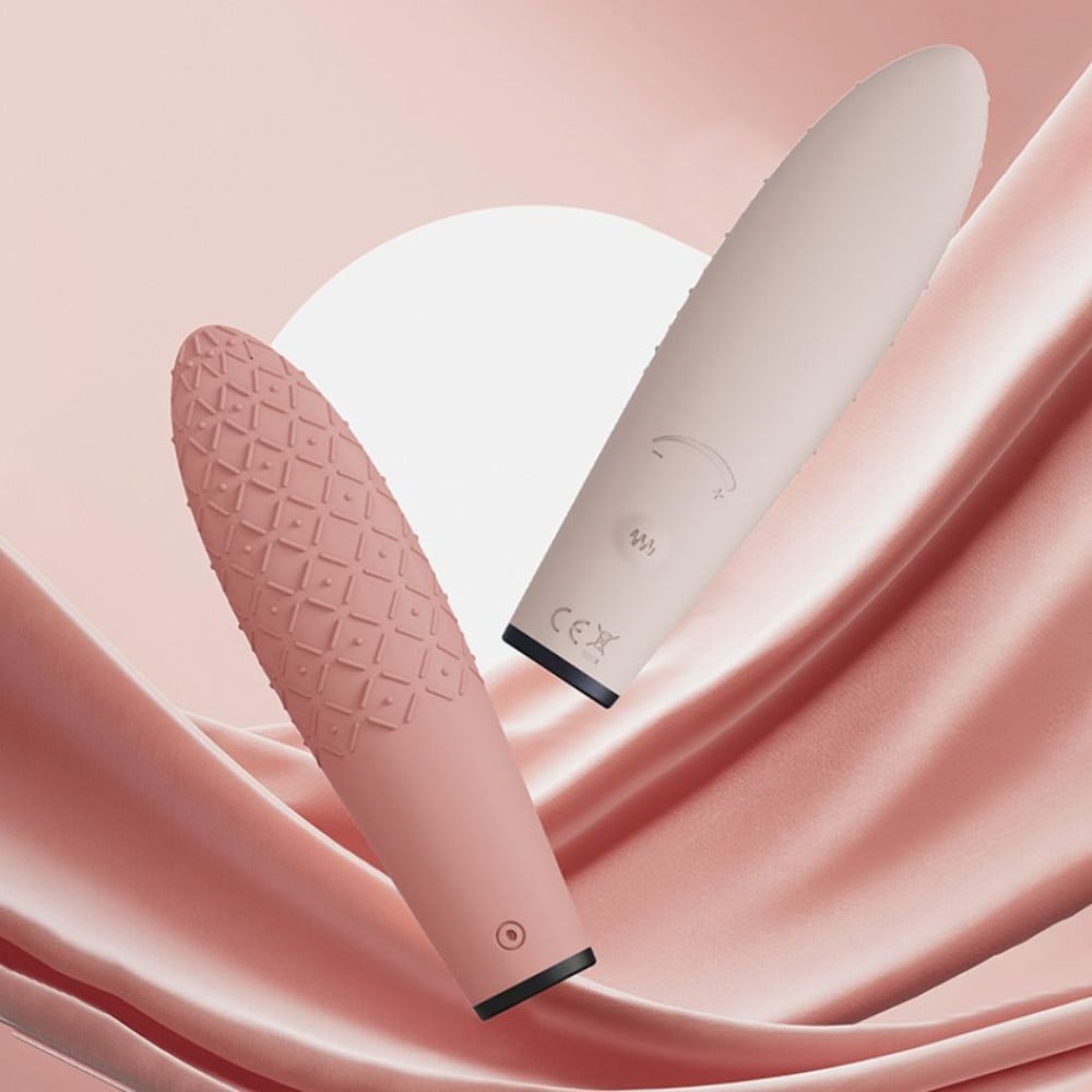 Різне - Вібратор-масажер з ефектом руху язика Sweet Em 0064F коричневий 3