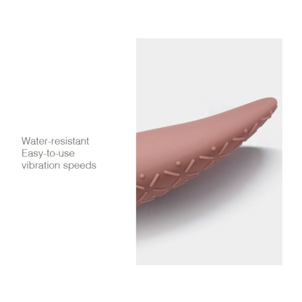 Різне - Вібратор-масажер з ефектом руху язика Sweet Em 0064F коричневий 4