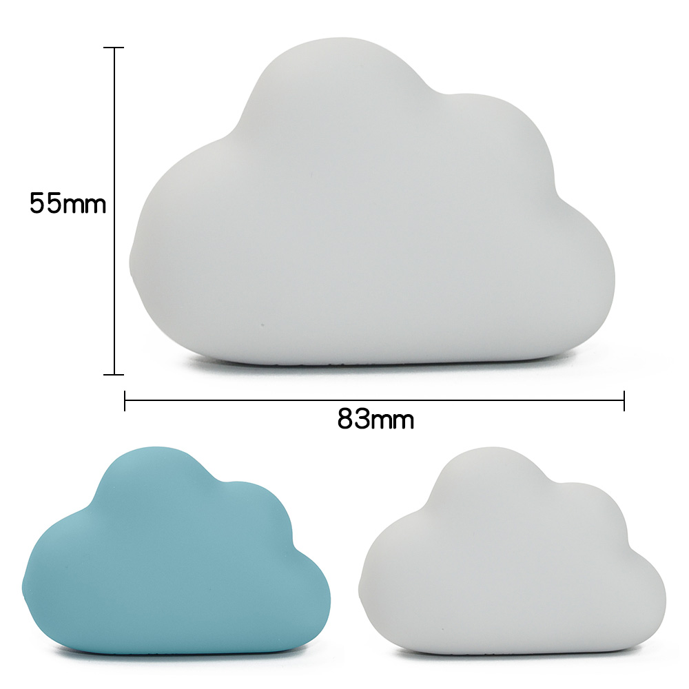 Вібропулі та міні-вібратори - Вібростимулятор хмаринка Sweet Em для клітора, блакитний, 8.3 х 5.5 см 7