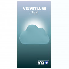 Вібростимулятор хмаринка Sweet Em для клітора, блакитний, 8.3 х 5.5 см