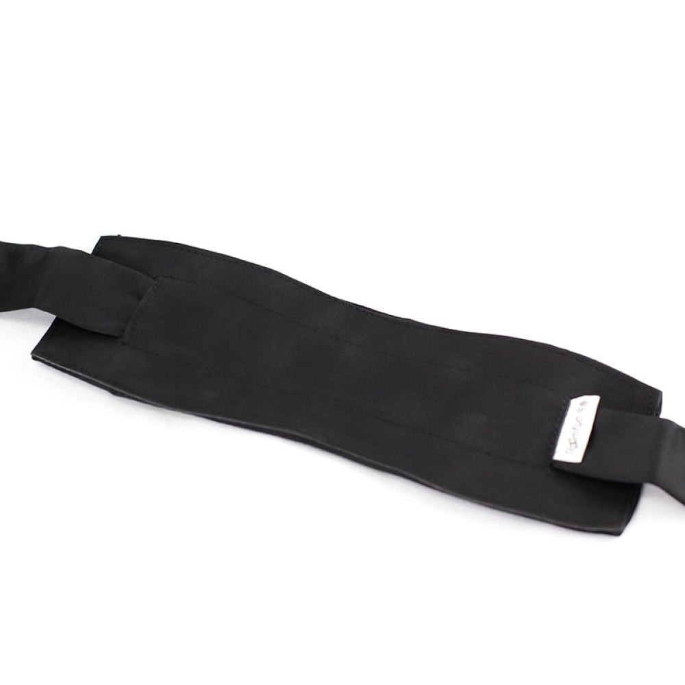 Різне - Вишукані наручники на зап'ястя Roomfun з бантами, чорні 2