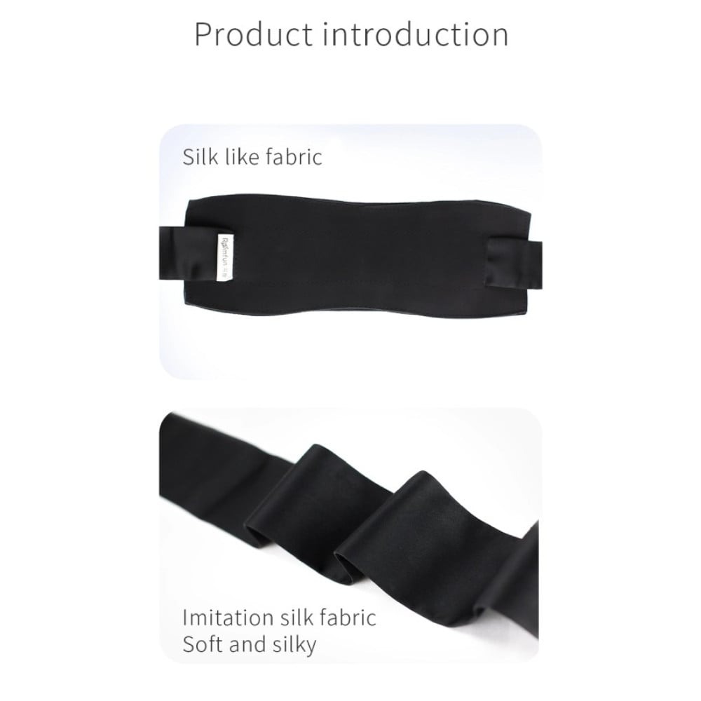 Різне - Вишукані наручники на зап'ястя Roomfun з бантами, чорні 6