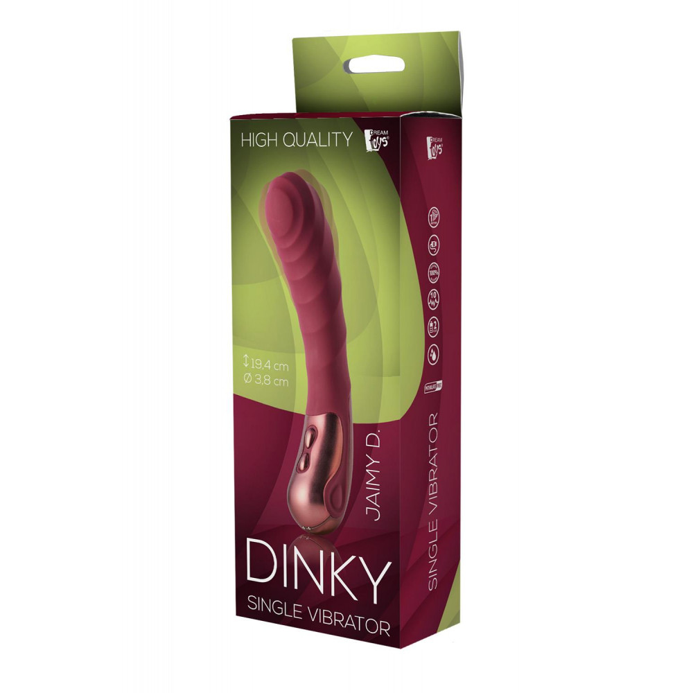 Секс игрушки - Вибратор для точки G Dream Toys DINKY SINGLE VIBRATOR JAIMY D 3