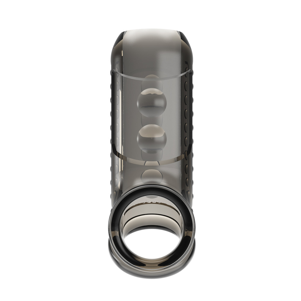  - Стимулююча насадка на пеніс Pretty Love - Penis Sleeve Long Smoke, BI-026267 3